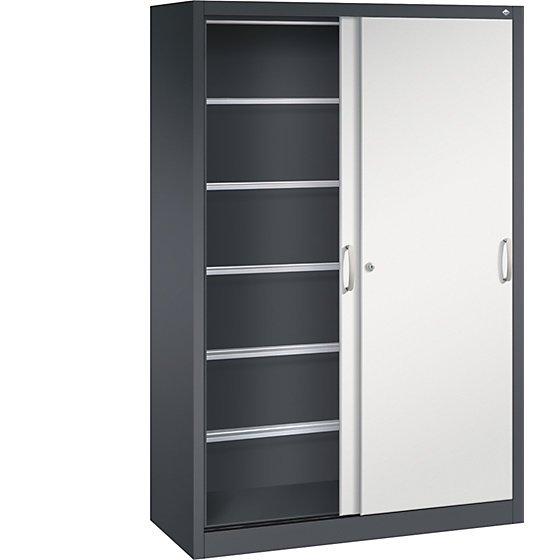 ACURADO Schiebetürenschrank, 6 Pendelstangen, - 2