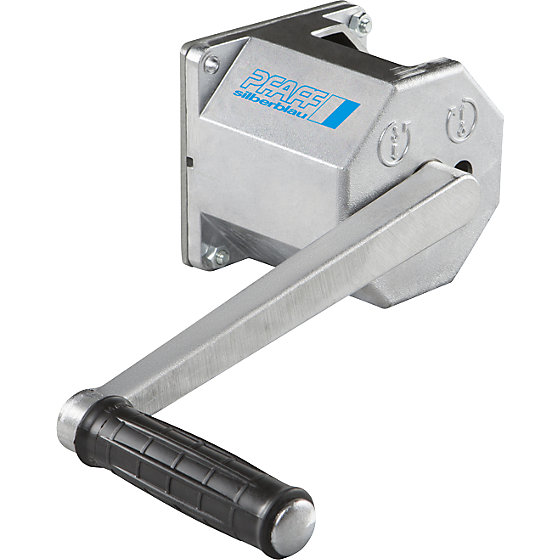 Wandseilwinde SW-W, Aluminium, Hublast