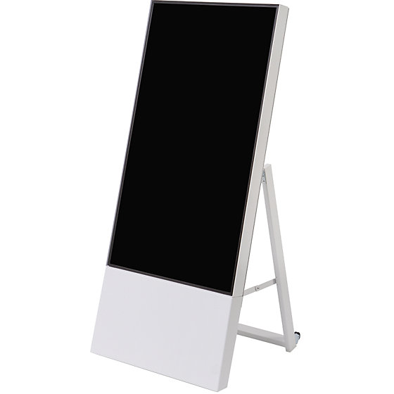 Digitaler Kundenstopper SMART LINE, HxBxT 1245x565x425 mm, 43 Zoll, - 1
