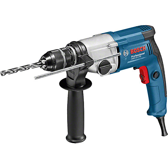 Bohrmaschine GBM 13-2 RE Professional, in Kartonschachtel mit Zusatzgriff - 1