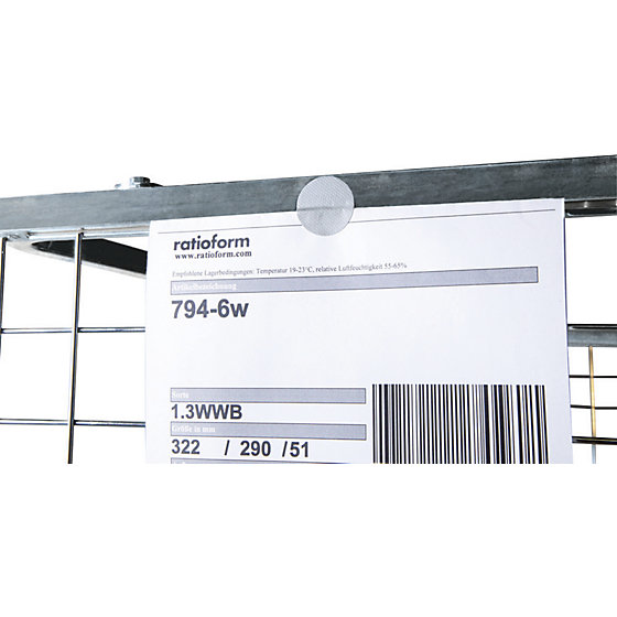 Gewebeklebepunkte, 500 Etiketten pro Rolle, 30 mm, ab Stk - 2