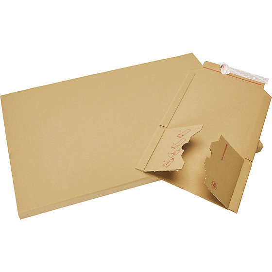 Buchverpackung Multistar, braun, LxB x mm, Stk - 1
