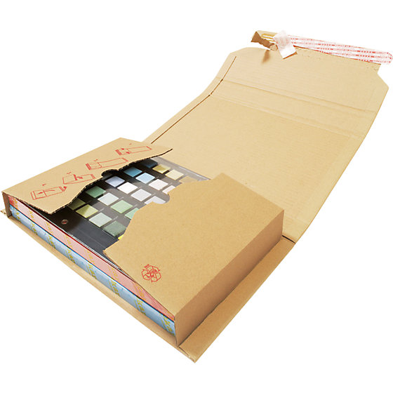 Buchverpackung Multistar, braun, LxB x mm, Stk - 2