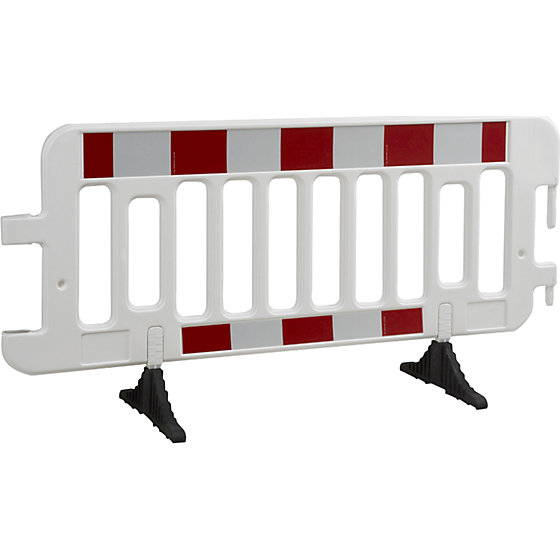 Absperrgitter, HDPE, Folie retroreflektierend, - 1