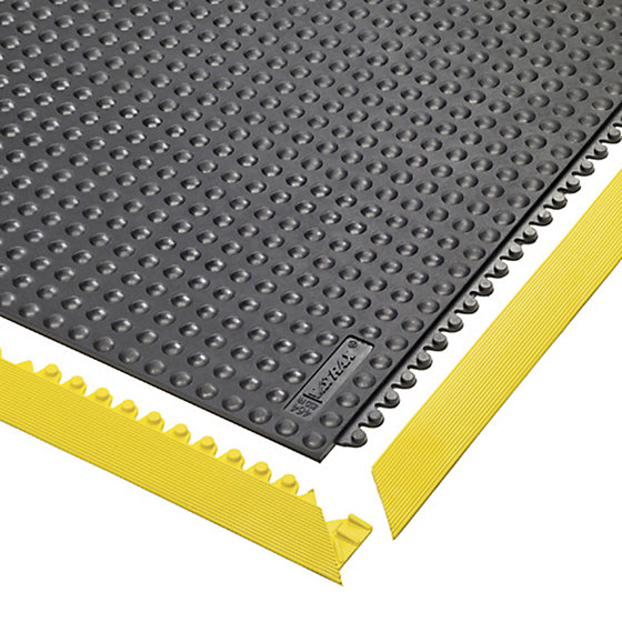 Bodenplatten-Stecksystem, Skywalker ESD NITRILE FR genoppt, 910x910x13, schwarz - 1