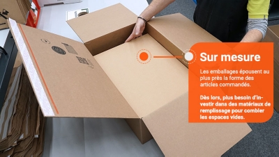 Plus de 100 000 colis préparés en quelques secondes ter