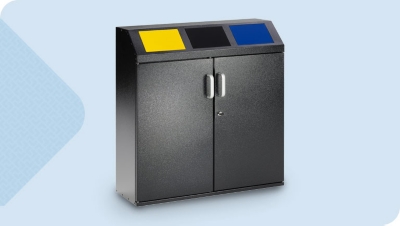 Nádoby a sáčky na tříděný odpad pro recyklaci bar