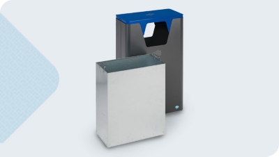 Nádoby a sáčky na tříděný odpad pro recyklaci ahl