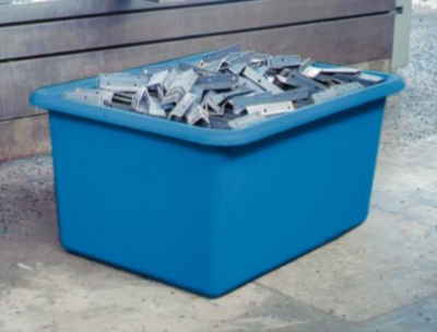 Rectangular containers made of GRP wt$