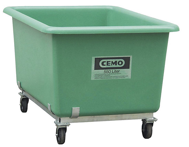 Rectangular containers made of GRP wt$