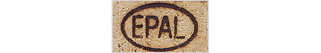 Europalets con sello de calidad EPAL wt$