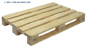 EURO pallets with EPAL label wt$