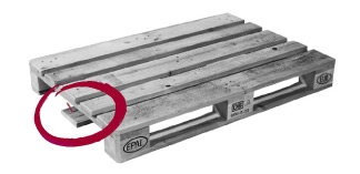 EUR-Tauschpaletten mit Gütezeichen EPAL wt$