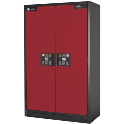 Lagerung entzündbarer Flüssigkeiten in Sicherheitsschränken wt$
