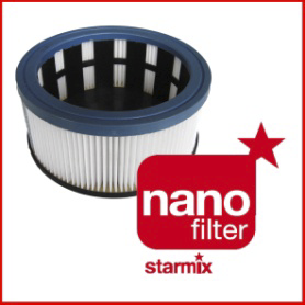Cyclone principle & nano coated filters ler