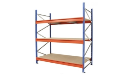 Longspan shelving kits for industrial warehouses