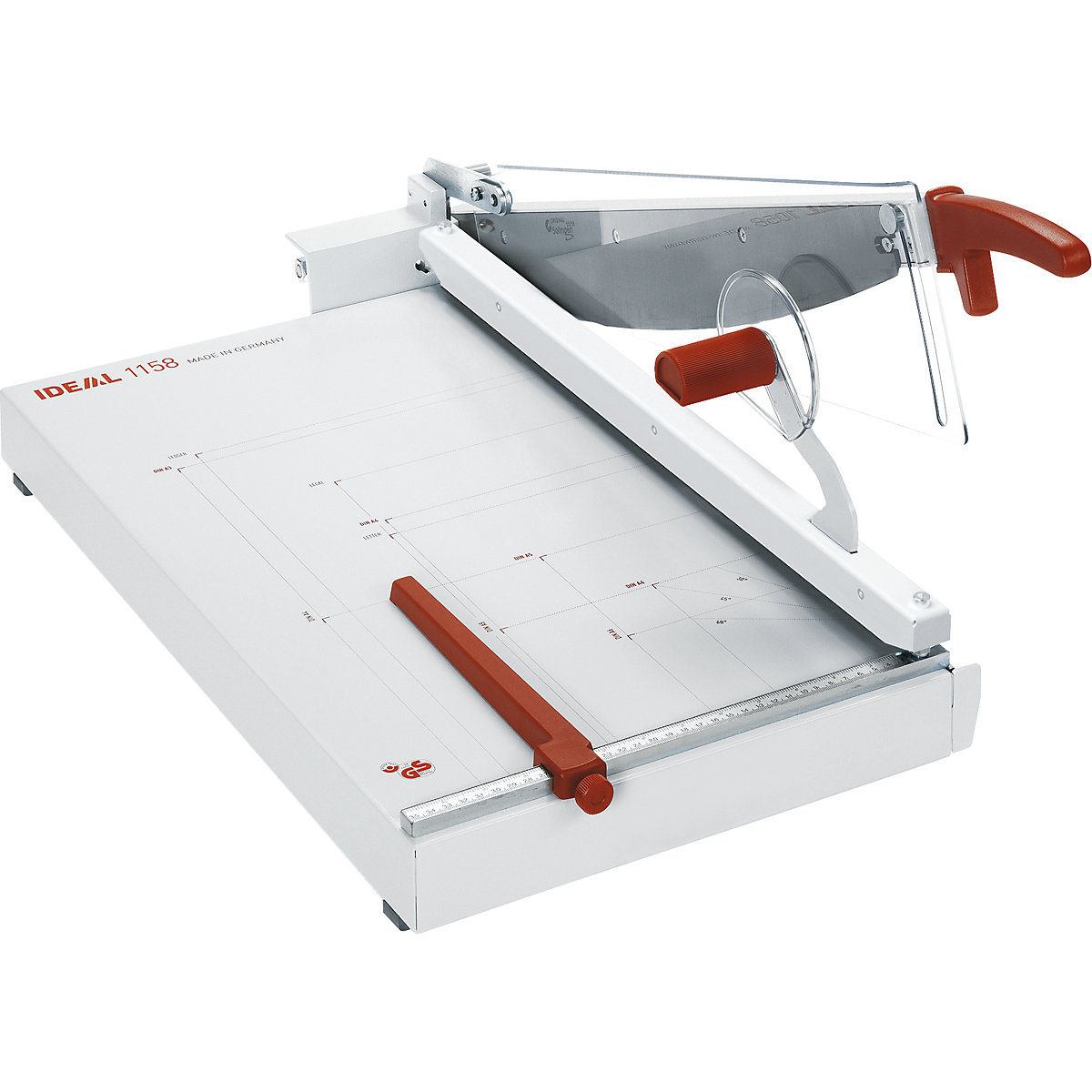 Massicot à levier IDEAL 1158 IDEAL longueur de coupe 580 mm — free download