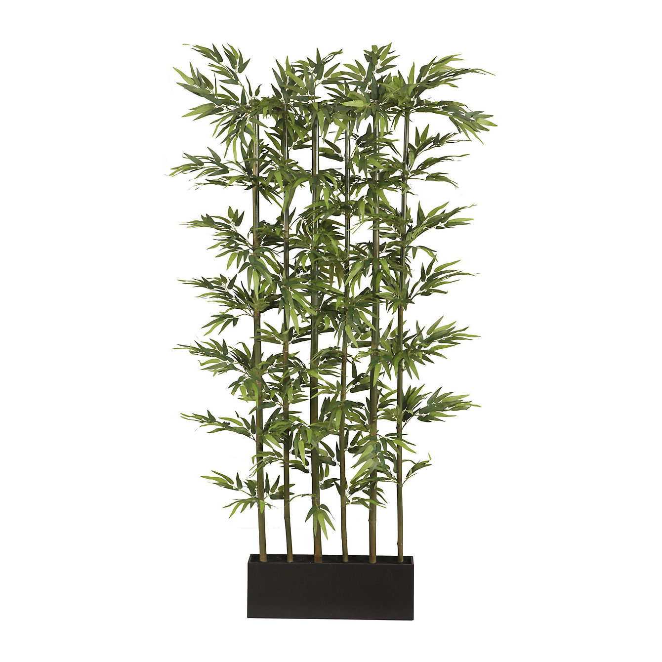 S parateur de  pi ce en bambou  tronc  naturel vert 